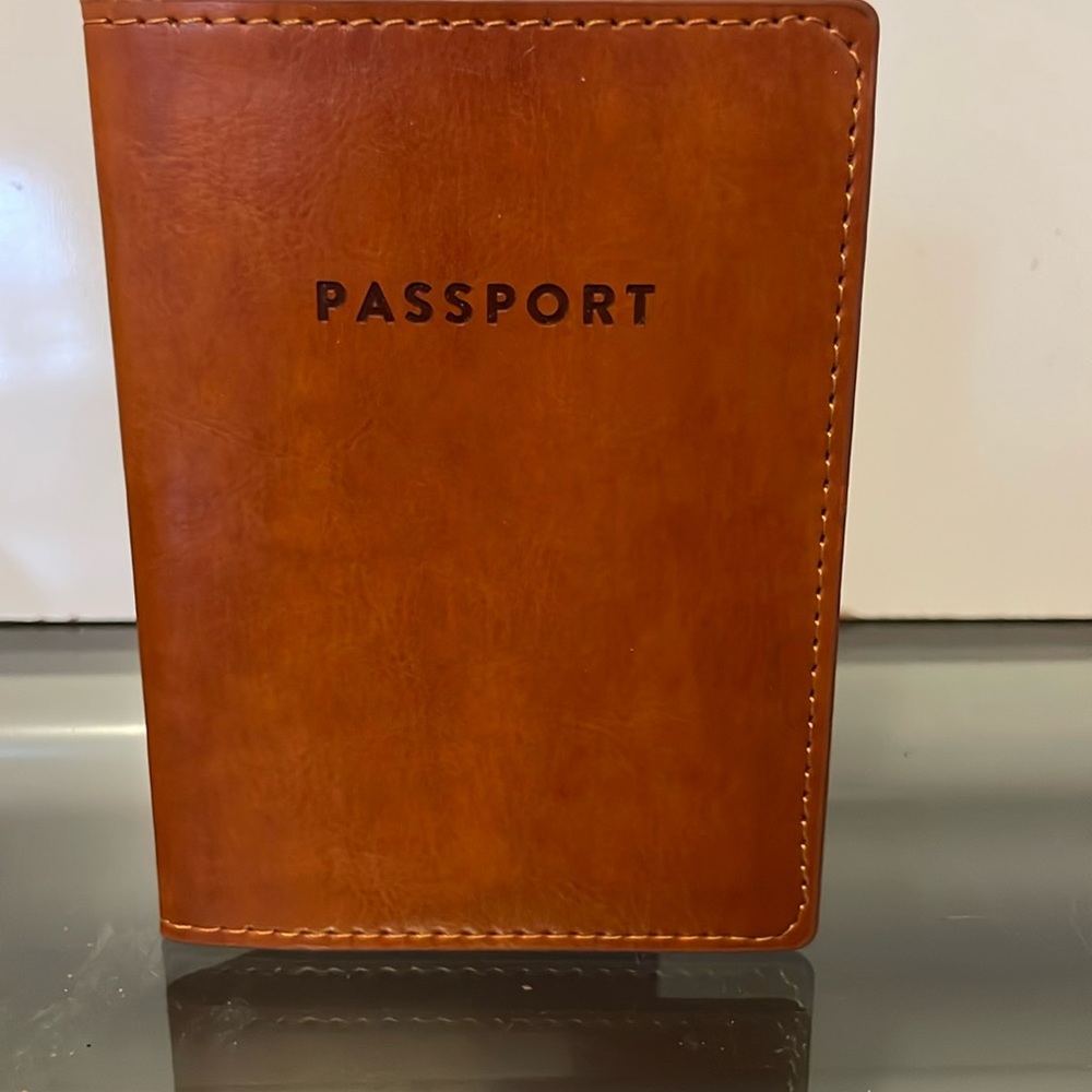 Leather Passport Holder